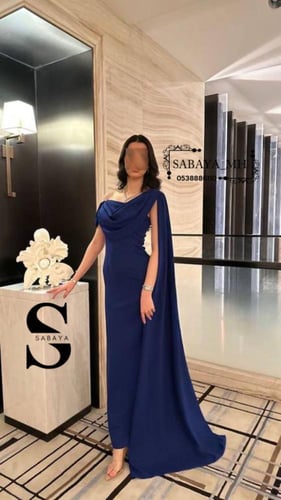 فستان جورجيتا طويل