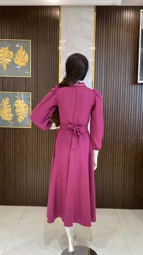 فستان سهرة ناعم كريستال