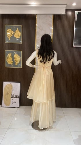 فستان سهرة طبقات