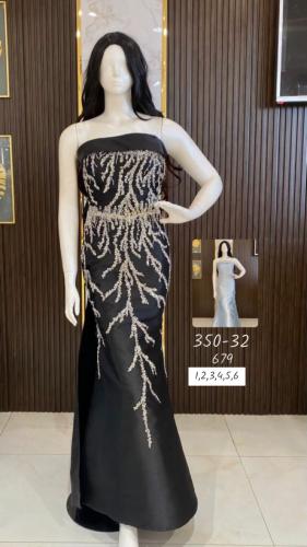 فستان سهرة سواريه اسود