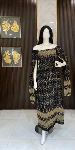 فستان مطرز غمرة