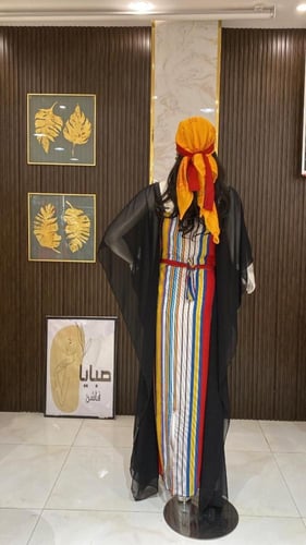 درع جيزاني نسائي مع شال