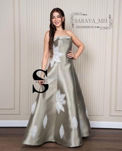فستان سهرة سواريه طويل