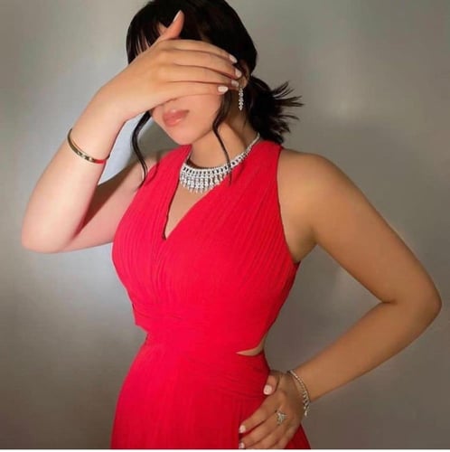 فستان سهرة شيفون