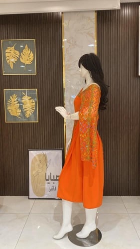 فستان غمرة هندي تنورة