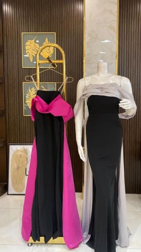 فستان شال حرير - انسيابية ناعمة بلمسة فاخرة وأنيقة