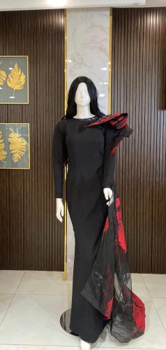 فستان سهرة شال جازار