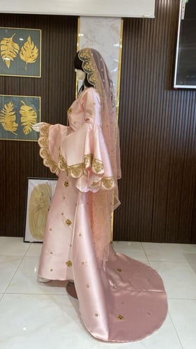 فستان غمره تطريز هندي