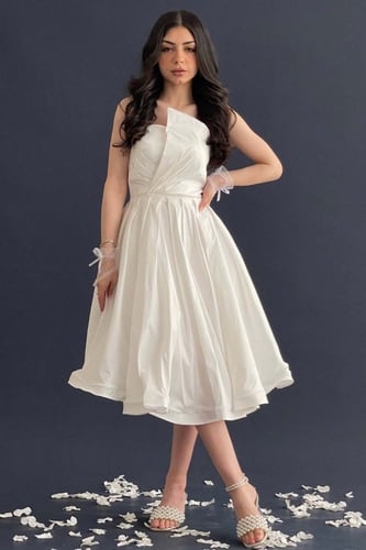 فستان ميد توب شانتون