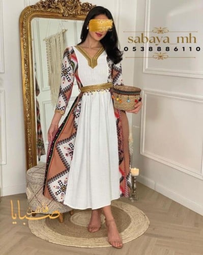 فستان تراثي إيلاف - أصالة التصميم بروح عصرية أنيقة