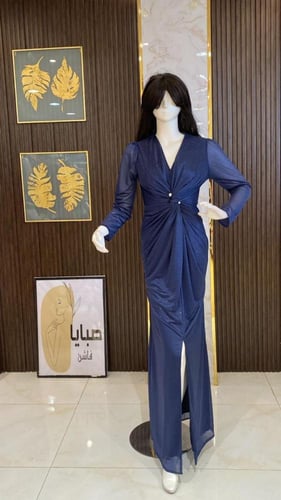 فستان استرتش لمعه