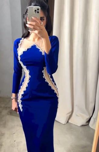 فستان نيلي فنو