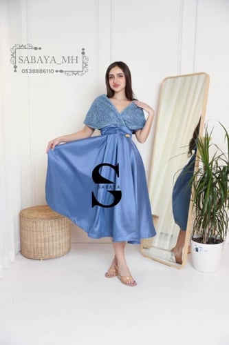 فستان تفته ترتر ميد