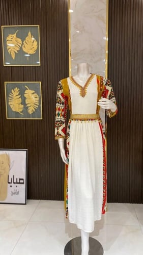 فستان تراثي إيلاف - أصالة التصميم بروح عصرية أنيقة