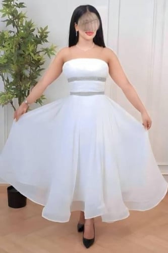 فستان مادلين سكري