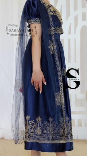 طقم غمرة سهرة شال جنب