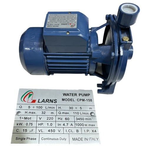 ديمو 1 حصان hp كهرباء 220 ماركة LARNS صناعة ايطالي...