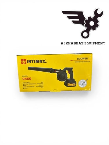 بلور منفاخ هواء شحن بطاريتين 98V ماركة INTIMAX الص...