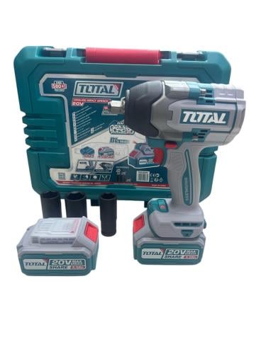 مفتاح صواميل أمباكت Brushless – TOTAL 20V (بطاريتي...