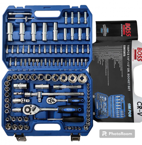 عدة 108 قطعة ماركة boss صناعة الصين