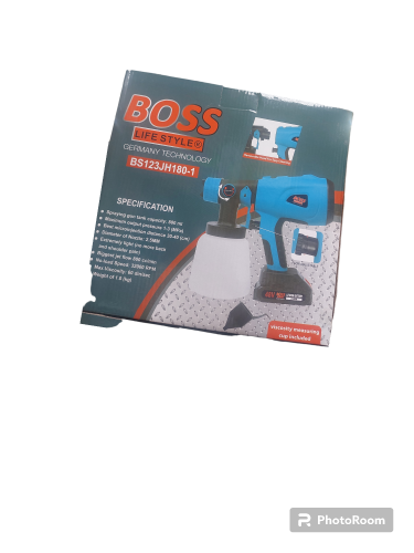 مكينة الصبغ بطاريتين شحن. 88v ماركة BOSS ضمان تشغل...