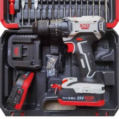 دريل شحن بطاريتين 36 V ماركة BOSS