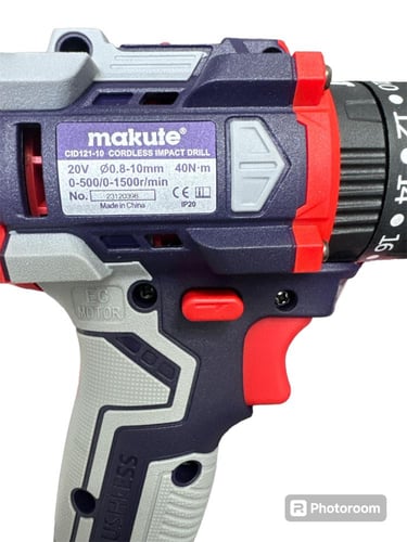 دريل شحن بطاريتين 20 v لفك البراغي ماركة makute ال...