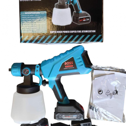 مكينة صبغ شحن بطاريتين 36v ماركةBoss الصناعة الصين...