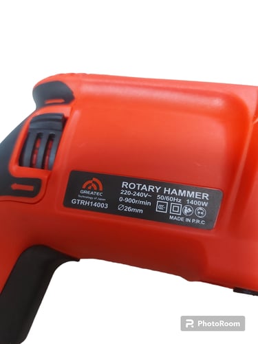 دريل هلتي1400 واط ماركة GREATEC كهرباء 220 الصناعة...