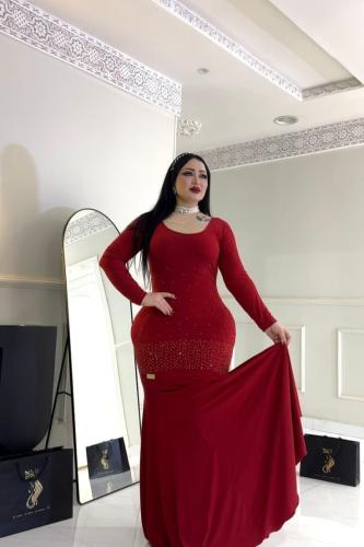 Red dress