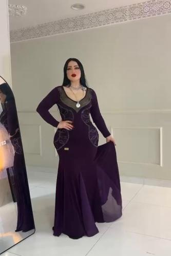 Purple dress