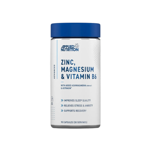 كبسولات الزنك، المغنيسيوم وفيتامين B6 مع أشواغاندا...