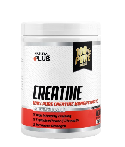 ناتشرال بلس كرياتين مونوهيدرات 300 جرام بدون نكهة