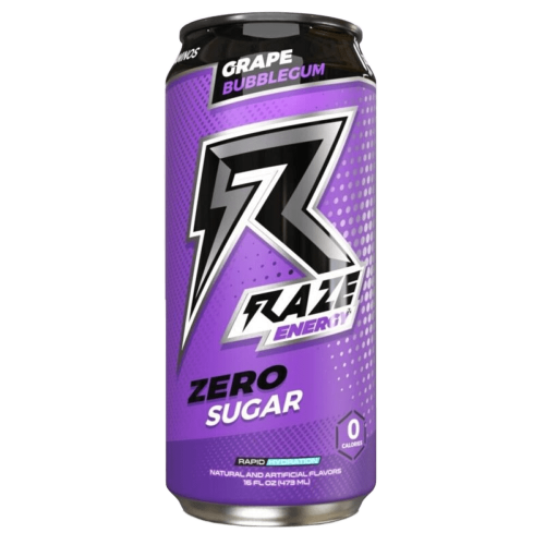 مشروب الطاقة راز إنرجي بنكهة العنب