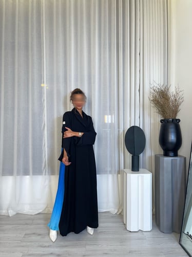 القمــاش كريب ليدي•من خلف قماش مكسر ستان تركي•اكما...