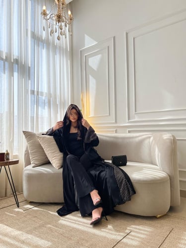 القمــاش كـريب•من جوانب كـسرات قماش كريب هندي•قصـه...