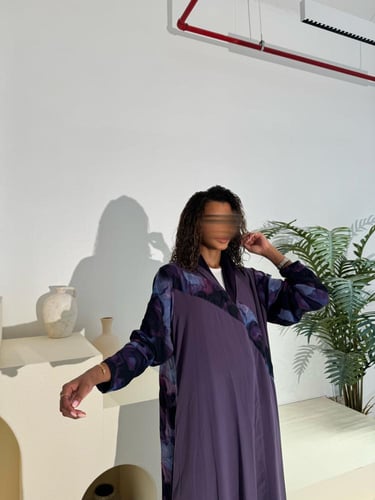 ‎القمــاش كريب•من مقدمه تحديد شيفون ومن ورا شيفون...