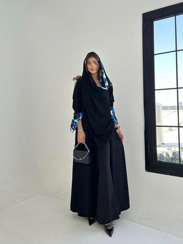 القمـاش كـريب•اكمـام كريب هندي•قصه كلوش