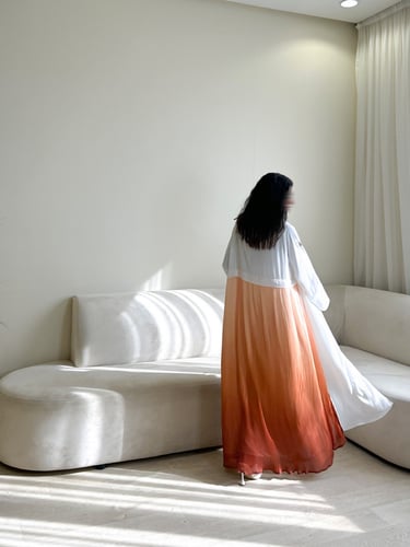 القمــاش كـريب•من ورا ستان تاي داي تركي•يتـوفر فست...