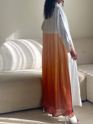 القمــاش كـريب•من ورا ستان تاي داي تركي•يتـوفر فست...