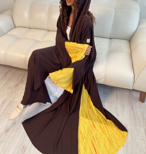 •كميه محدوده• القمــاش كتان•شيفون هندي •قصـه كلـوش