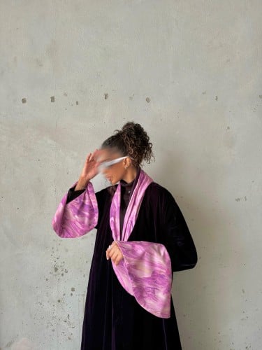 القمـاش مخمل كوري•اكمـام ستان هندي•قصه نص كلوش