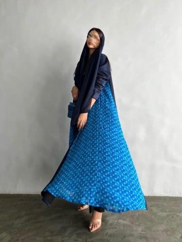 القمـاش من جوانب شيفون هندي•شامواه•قصـه كلوش