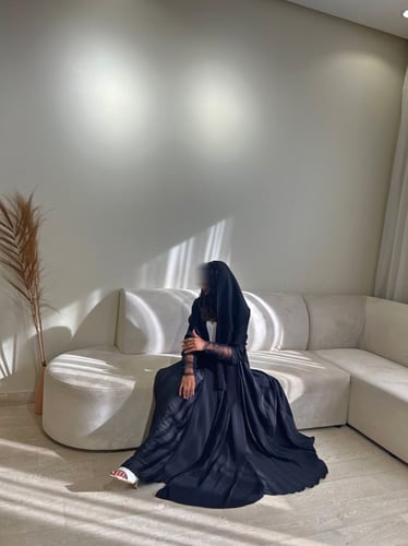 القمــاش كـريب•من 'من جوانب' ستان تركي•متوفر طرحه...