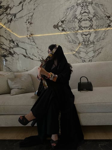 ( كميه محـدوده ) القمــاش كـريب•الكم جورجيت هندي و...