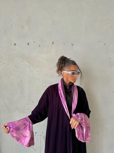 القمـاش مخمل كوري•اكمـام ستان هندي•قصه نص كلوش