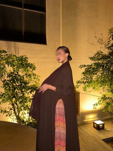 القمــاش كـريب•من 'من جوانب' ستان تركي•قصـه كلـوش