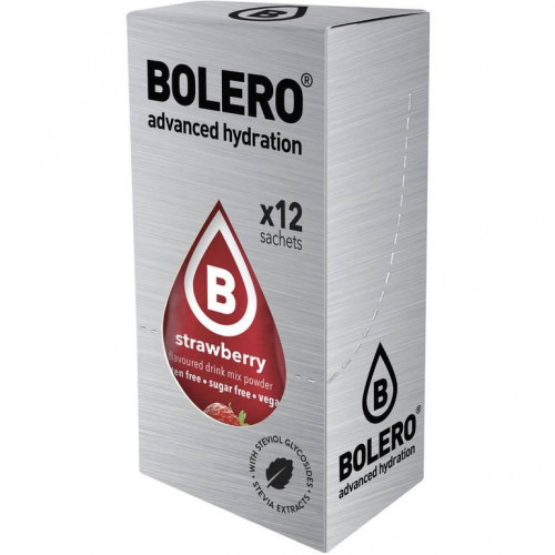 منكه ماء من بوليرو بنكهة الفراولة 12 مغلف