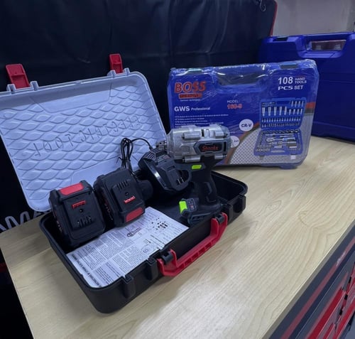 مفك براغي Brushless بقوة 500 نيوتن من Shanks مع طق...