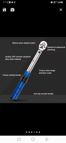 شد عزم مقاس 1/4"